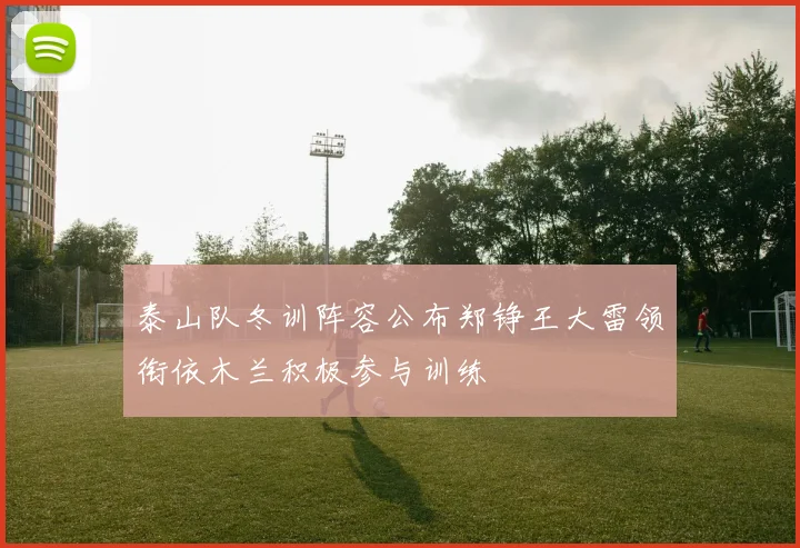 泰山队冬训阵容公布郑铮王大雷领衔依木兰积极参与训练